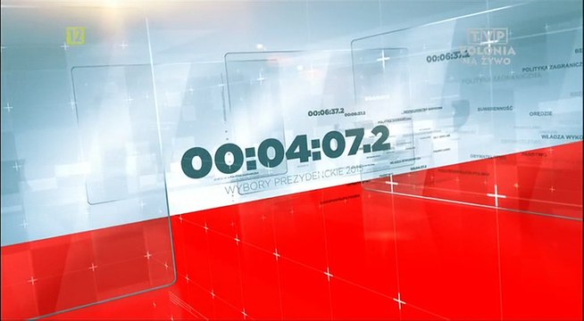 Jedynka/TVP Polonia - Czołówka debaty prezydenckiej (5.05.2015 r.)