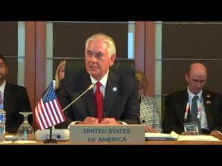 ASEAN Foreign Ministers meet US Secretary Tillerson in Manila