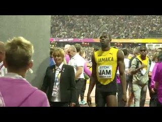 Bolt pulls up injured as Britain win 4x100m relay