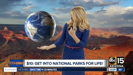 $10 gets you into national parks for life