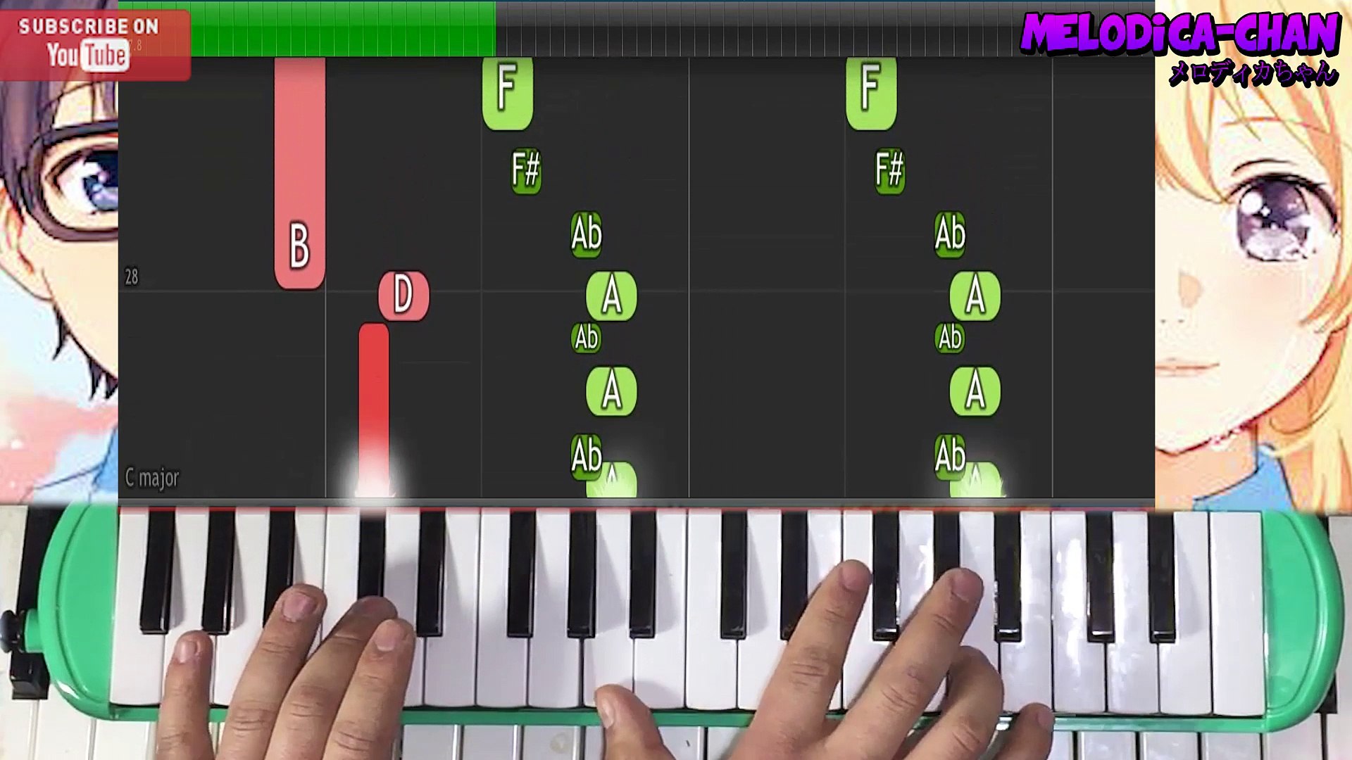 BASIC Piano Melody: Shigatsu wa Kimi no Uso OP 1 - Hikaru nara Chords -  Chordify