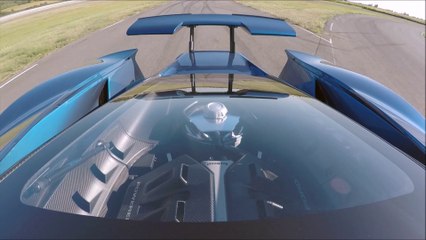 Essai Ford GT 2017 sur le circuit de Ladoux