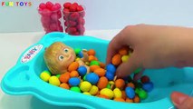 Colores pastelitos (cupcakes) educativo huevo Niños Aprender jugar sorpresa juguete vídeo doh