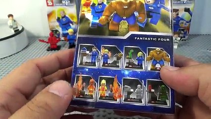 sy 판타스틱4 휴먼토치 불꽃버전 레고 짝퉁 미니피규어 Lego knockoff Fantastic 4 human torch fire version