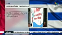 Cuba realizará nominación de candidatos a delegados en septiembre