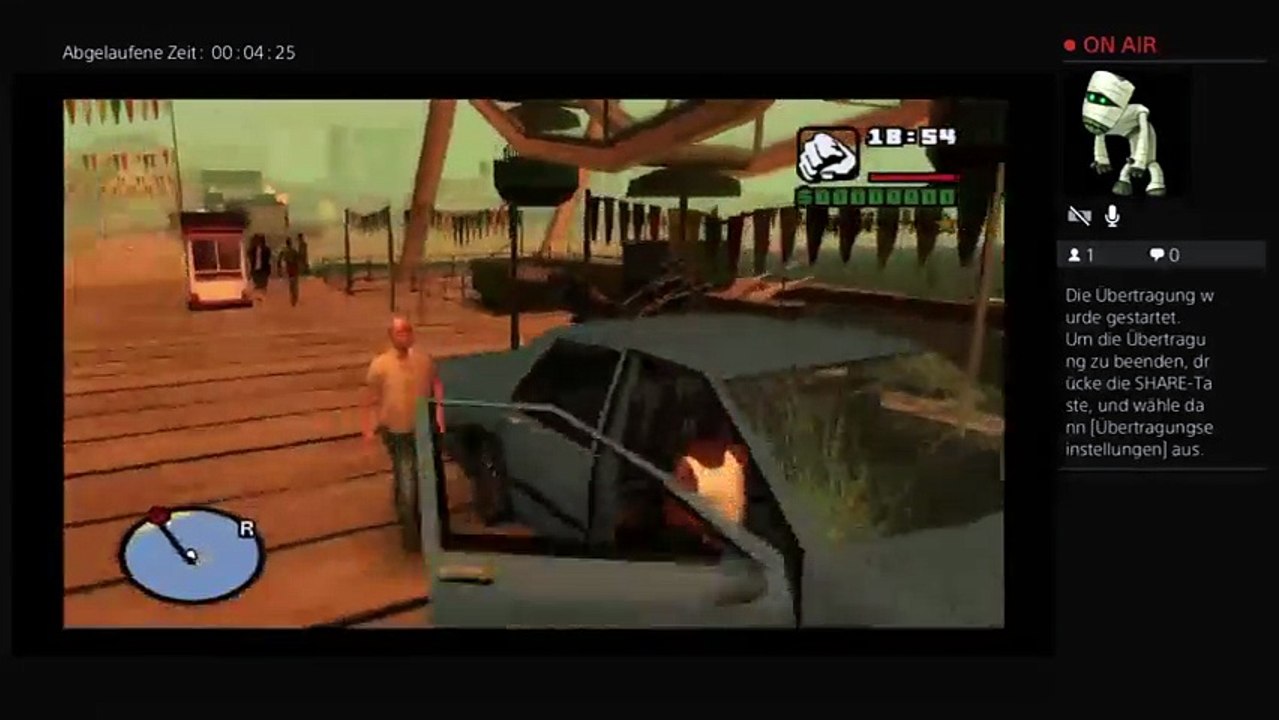 PS4-Live-Übertragung von FIRAT-58