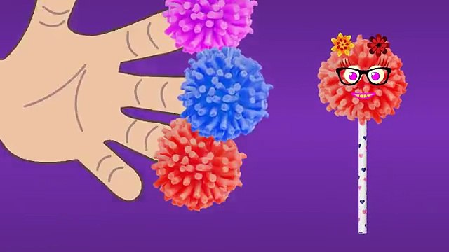 Pastel colección familia dedo Nuevo contaminantes orgánicos persistentes Pom pom |