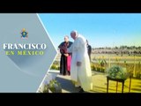 Papa Francisco bendice la Cruz del Migrante en Ciudad Juárez