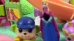 Princess Anna Squinkies - Water Slide - Amusement Park Fun Disney Frozen Video Part 2