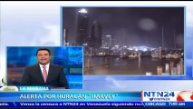 Harvey se acerca a Texas, EE. UU., y podría tocar tierra como huracán de categoría 3