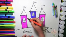 Et Château couleur coloration dessiner dessin pour Comment enfants à Il vidéos L pages simples
