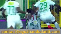 Bursaspor 3-2 Aytemiz Alanyaspor Gol Dzon Delarge