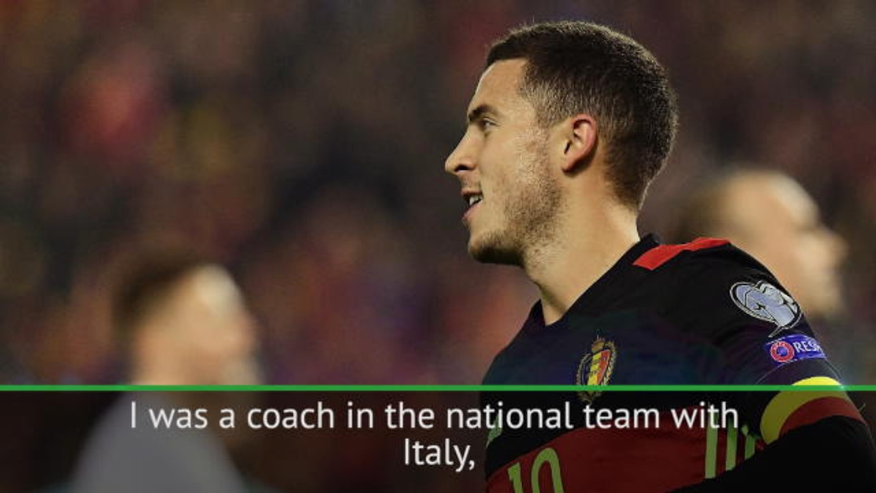 Conte 'surprised' by Hazard Belgium call-up