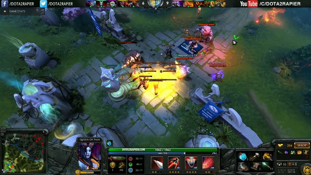 Suma1l Dota 2 [Queen Of Pain] EG vs LGD - MLG World Finals 2015