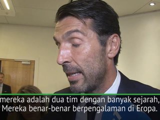 SOCIAL: Sepakbola: Tanggapan Buffon Dan Totti terhadap Undian Liga Champions