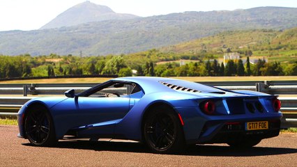 La Ford GT en essai sur le circuit privé de Michelin