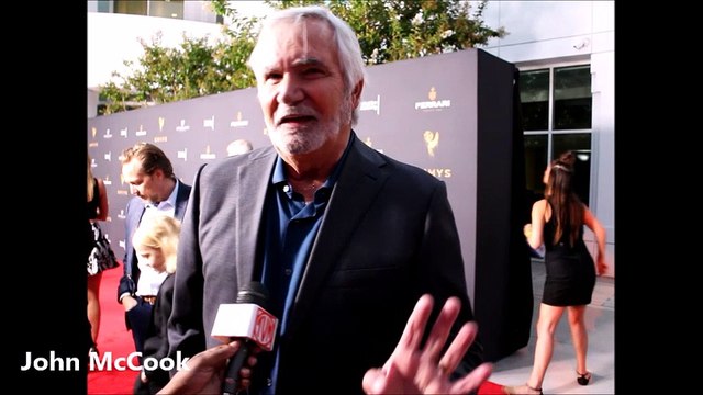 John McCook of The Bold and the Beautiful at Television Academy's Daytime Emmys Reception
