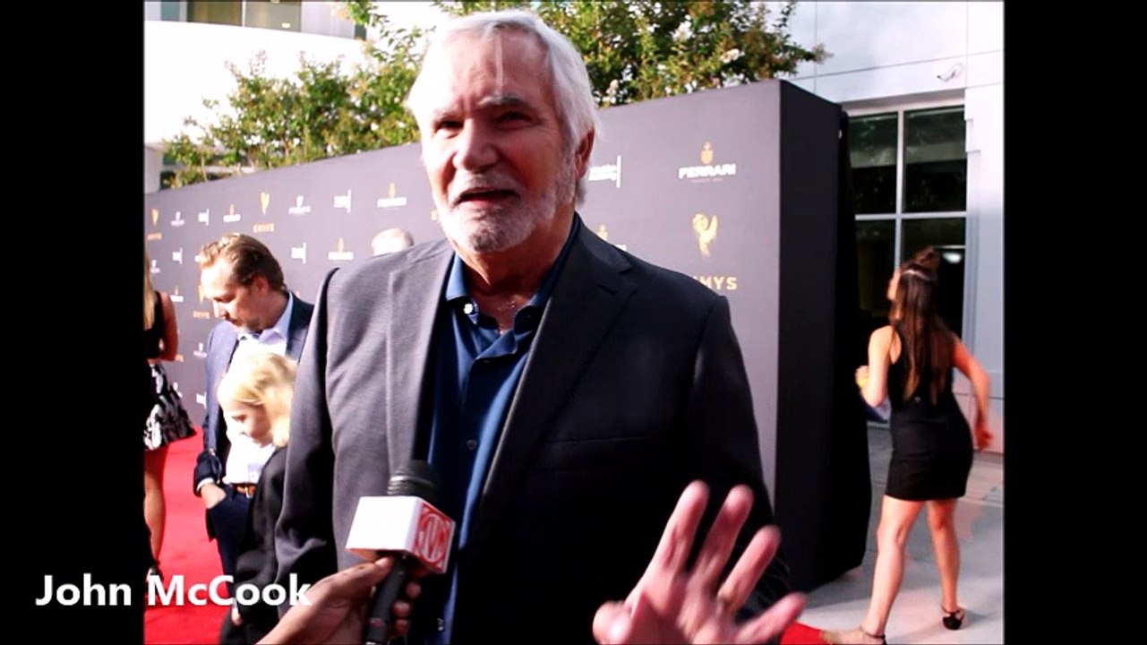 John McCook of The Bold and the Beautiful at Television Academy's Daytime Emmys Reception