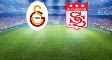 Süper Lig'deki Galatasaray-Sivasspor Maçının İlk 11'leri Belli Oldu