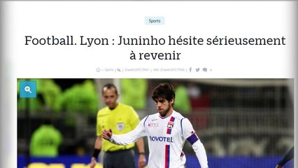 OL : ce qui bloque l'arrivée de Juninho