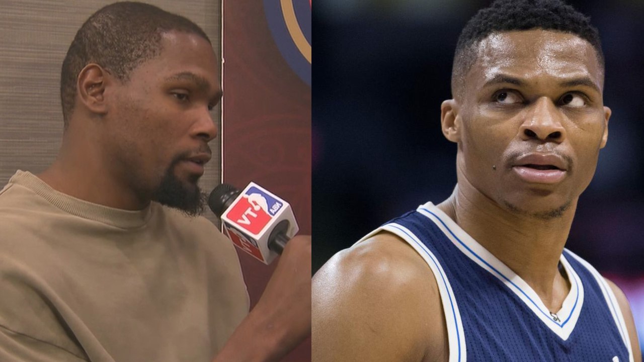 Kevin Durant Says He's Friends with Russell Westbrook, But There's Still a Problem