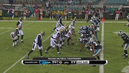 Blake Bortles' two-point conversion attempt is picked off