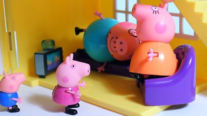 下载视频: Peppa Pig. Свинка Пеппа. Исчезновение Джорджа. Мультфильм. Игрушки для детей Мультики про