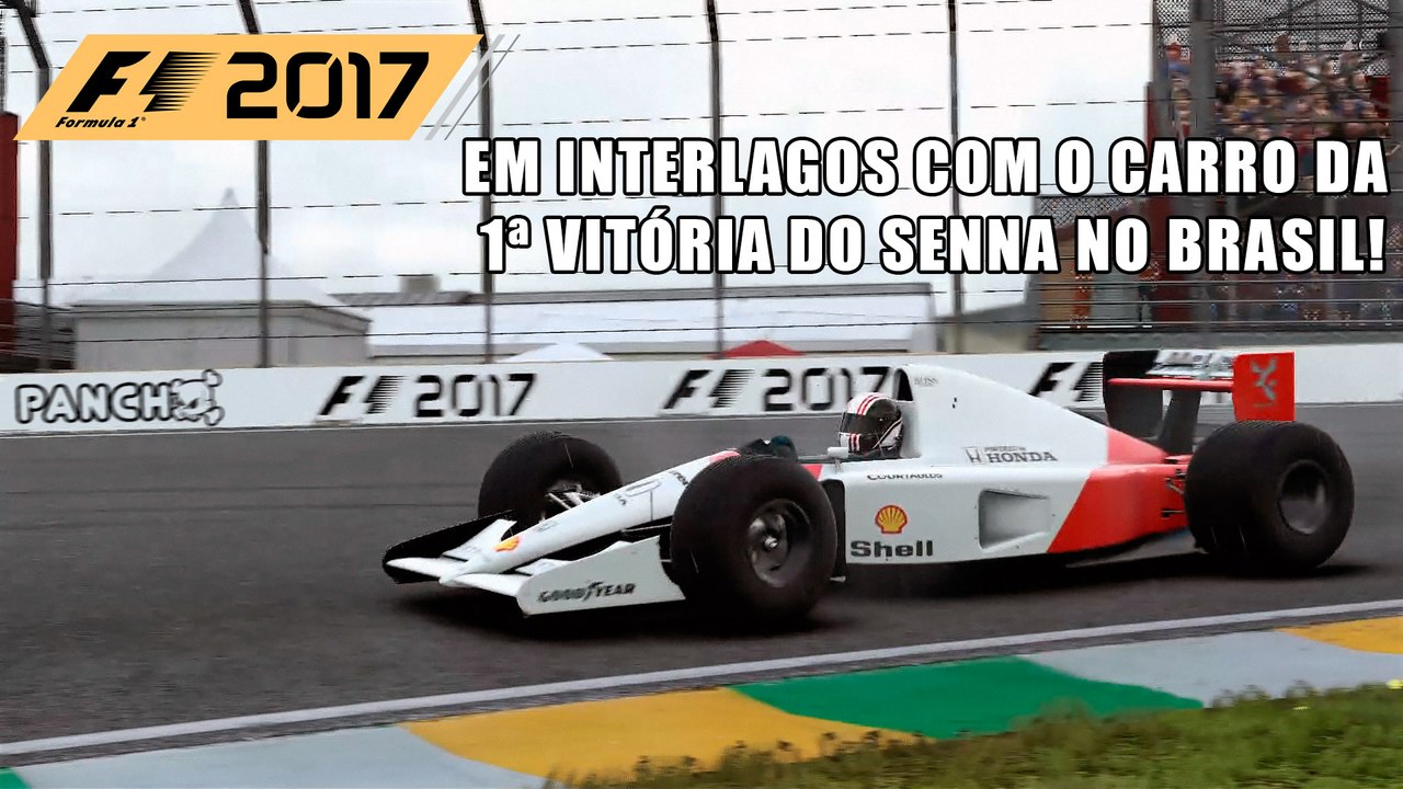 EM INTERLAGOS COM O CARRO DA PRIMEIRA VITÓRIA DO SENNA NO BRASIL - F1 2017 Carros Clássicos
