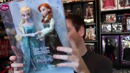 Y Ana exclusivo hielo conjunto Patinaje almacenar Disney elsa unboxing review.mp4