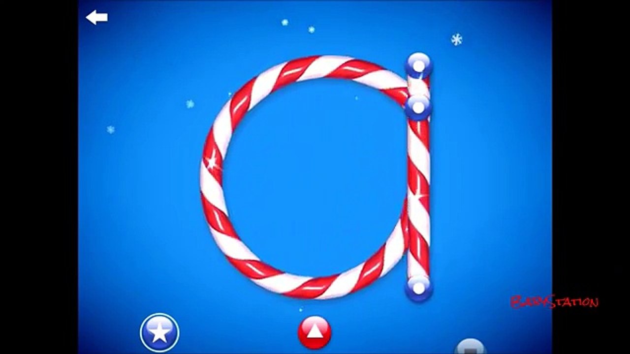 Learn writing CURSIVE alphabets with NEW animations - small a to e - LetterSchool - By Bab