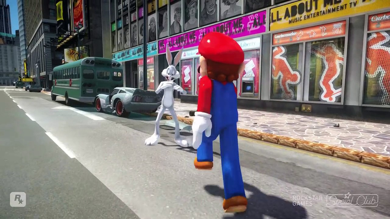 SONIC MARIO TEAM VS LOONEY TUNES TEAM - EPIC BATTLE SONIC THE HEDGEHOG CARTOON MOVIE