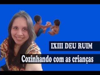 Quebra de rotina e cozinhando com os meninos