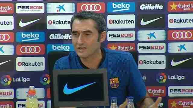 Valverde: Tenemos muchas esperanzas depositadas en Dembélé