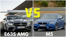 2018 BMW M5 Vs Mercedes E63 S AMG 4MATIC  