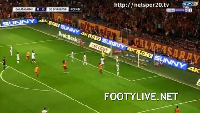 Tolga Cigerci Goal - Galatasaray 1 - 0 Sivasspor 25.08.2017 HD