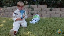 Persecución divertido fantasma gigante Víspera de Todos los Santos obsesionado Casa Niños hombre malvavisco do juguetes vídeo en 2 irl