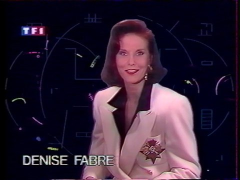 TF1 - 17 Février 1991 - Pubs, teaser, speakerine (Denise Fabre), Au trot , début JT Nuit