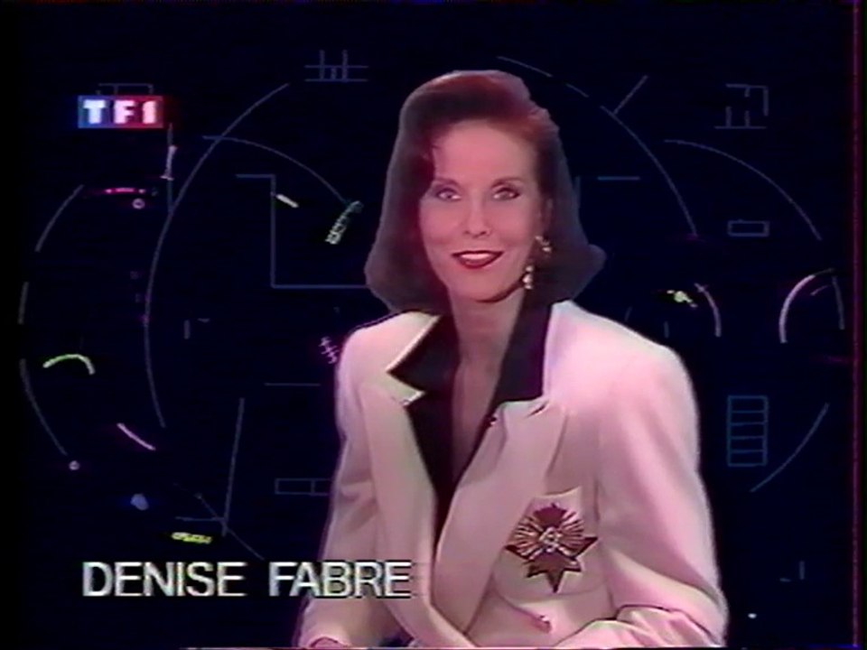 TF1 - 17 Février 1991 - Pubs, teaser, speakerine (Denise Fabre), "Au trot", début JT Nuit
