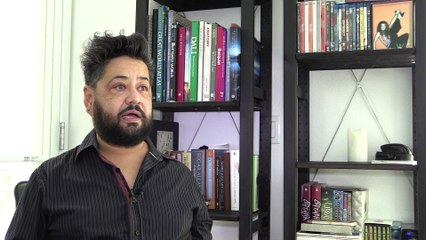 Esculpir en metal le costó un trasplante de riñón a Luis Sánchez