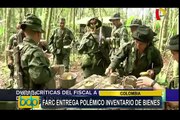 Colombia: FARC entrega polémico inventario de bienes