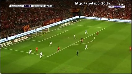 Tolga Cigerci  Goal HD - Galatasaray	2-0	Sivasspor 25.08.2017