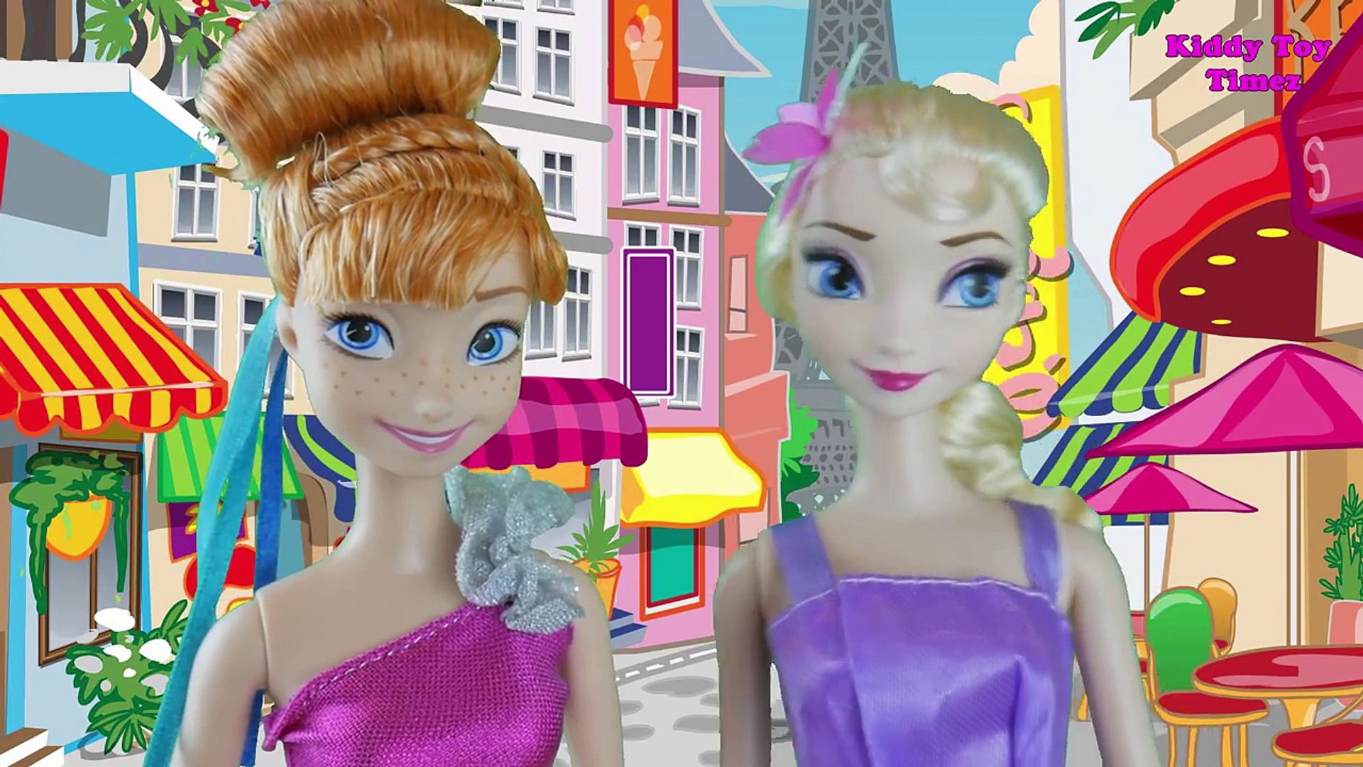 Elsa Flynn Go On Honeymoon Barbie poops herself poops her pants