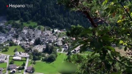 Deslaves provocan pánico en la frontera suizo-italiana