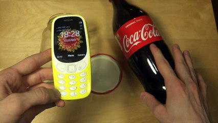 Nokia 3310 2017 Coca-Cola Test 3 Minutes! Will It Survive?!