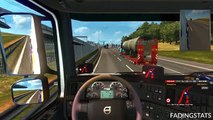 Drôle Multijoueur simulateur un camion Compilation de crash euro 2 1