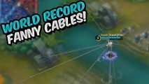 WORLD RECORD FANNY CABLES MOBILE LEGENDS