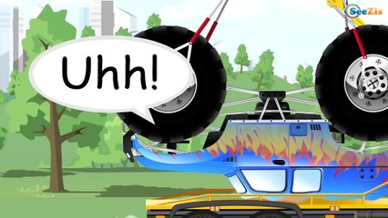 Мультик Монстр Трак - Сборник Все серии подряд