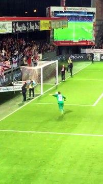 Geoffrey Jourdren expulsé après avoir envoyé un ballon sur les supporters de Brest