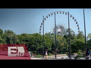 Rueda de la Fortuna de Chapultepec recibirá 500 mil turistas al año / Martín Espinoza