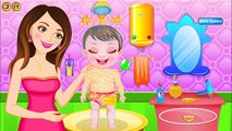 Baby Care Bath Time Fun & Dress Up with Lovely Mom and Baby Caring Kids Games